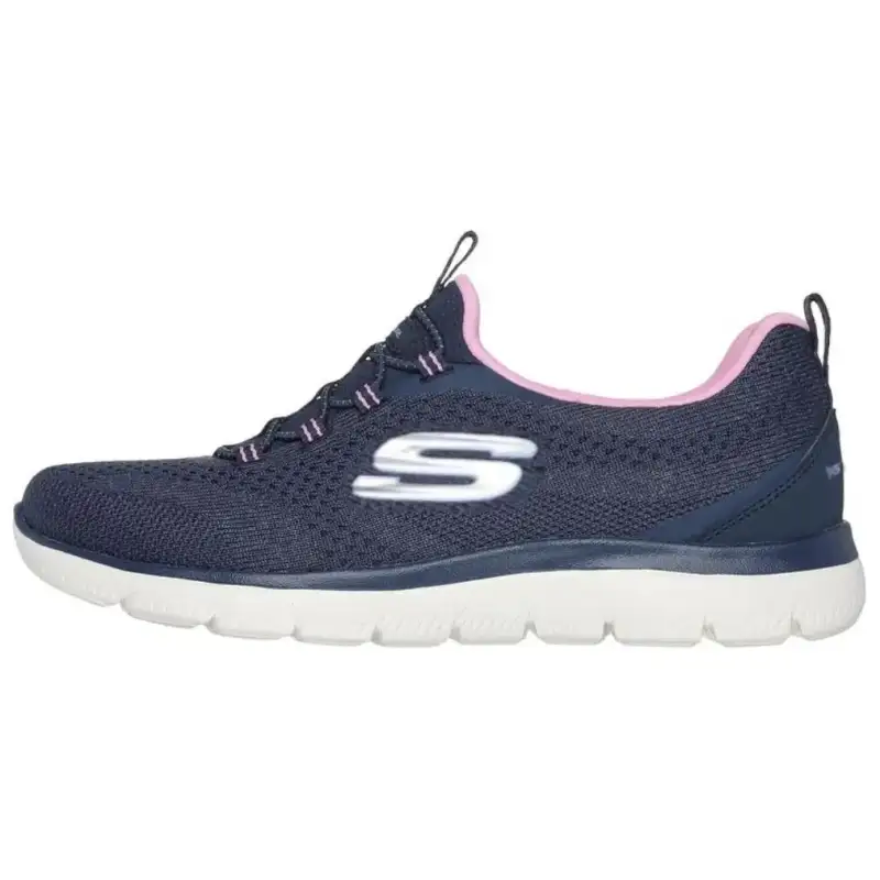 Skechers Summits Low top Casual Shoes Women's Blue Pink