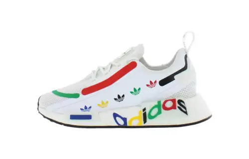 Adidas Originals NMD_R1 Cushioning Abrasion Resistant Cushioning, Wear Resistant Low top Casual Shoes Women's White