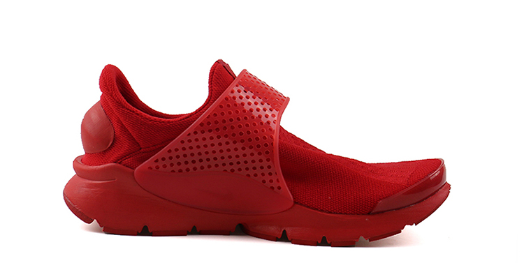 Мужские кроссовки Nike Sock dart (красные) — фото 2