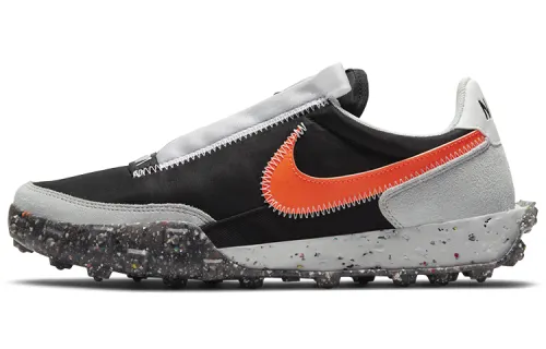 Nike Waffle Racer Crater Summit White Hyper Crimson Women's