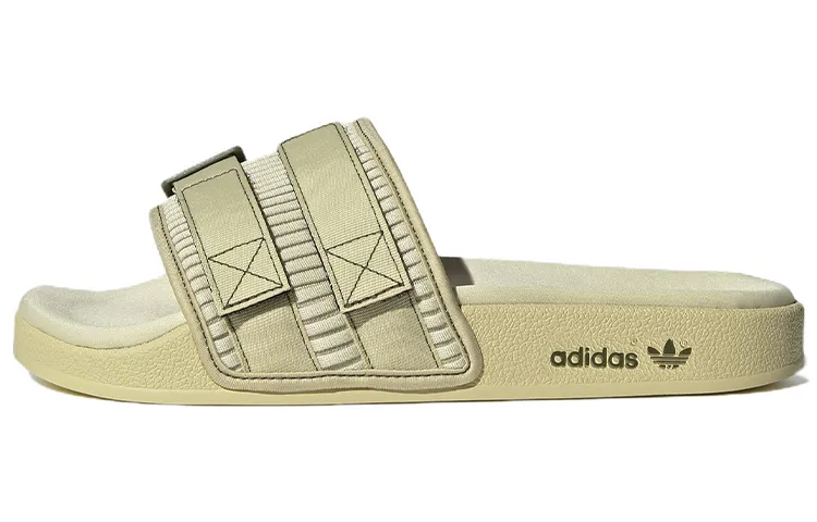Adidas Originals Adilette 2.0 Slide Slippers Unisex Beige