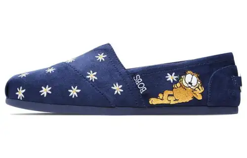 Skechers Bob's Plush Lightweight Abrasion Resistant Low top Sports Casual Shoes Women's Marine Blue
