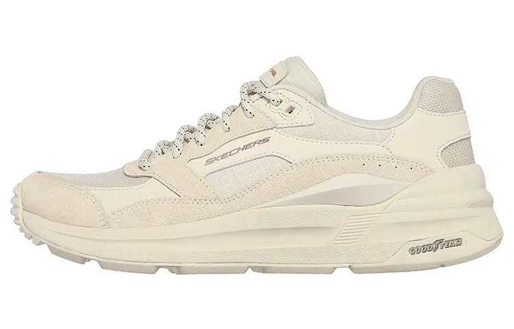 Skechers Global Jogger Casual Shoes Women's Low Top Ivory