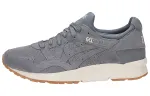 Asics Gel Lyte 5 Abrasion Resistant Low top Running Shoes Men's Gray White