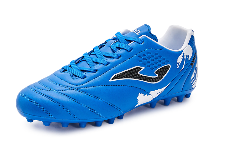 Joma Aguila MG Multi Ground Synthetic Leather Abrasion Resistant Abrasion Resistant Soccer Shoes Men's Blue