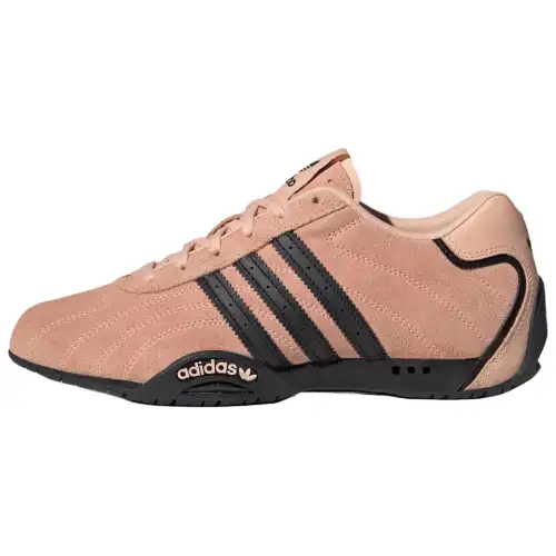 Adidas Originals ADIRACER Textile, Synthetic Leather Low top Casual Shoes Women's Pink Black