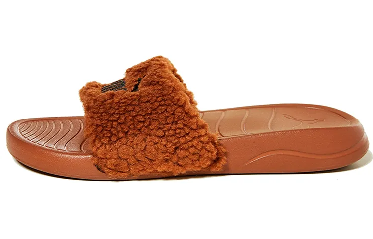 PUMA Popcat 20 Slide Slippers Unisex Brown