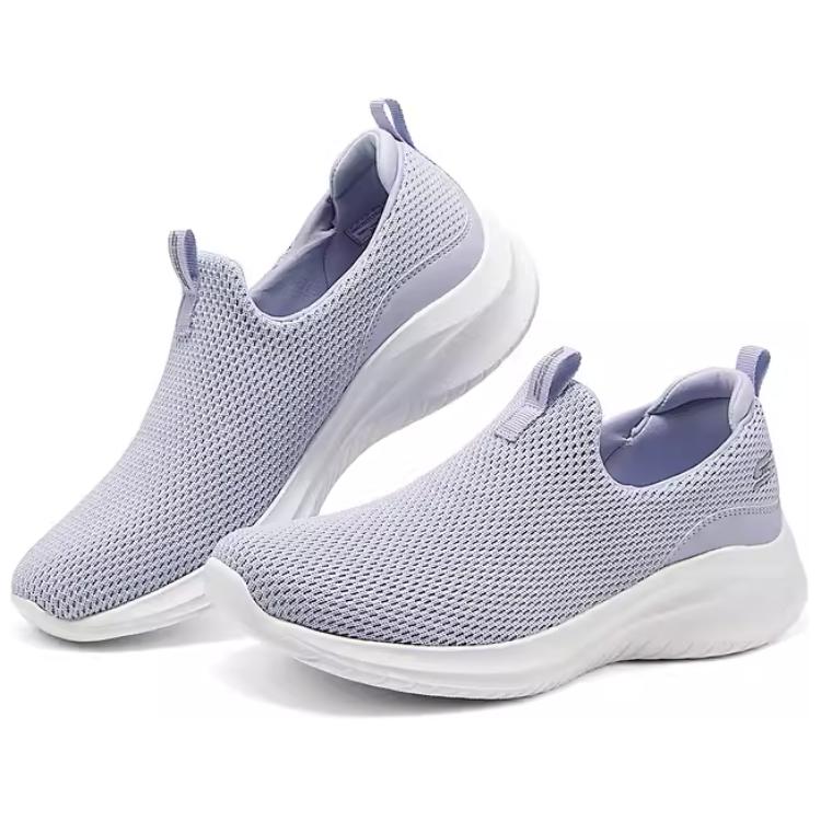 Skechers Bob’s Abrasion Resistant Low top Casual Shoes Women’s Light Purple