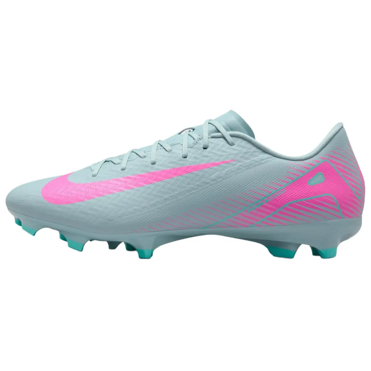 Nike Mercurial Vapor 16 MG Multi Ground FG Firm Ground Natural Grass Soccer Shoes Men's Blue Pink