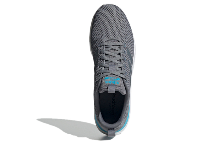 Мужские кроссовки adidas Neo Lite Racer Cln (серо-белые) — фото 5