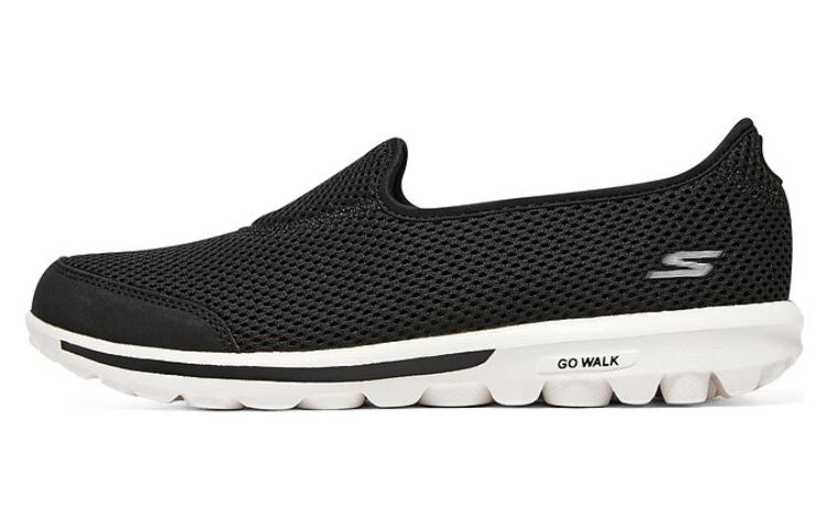 Skechers Go Walk Classic Low top Casual Shoes Women’s Black White