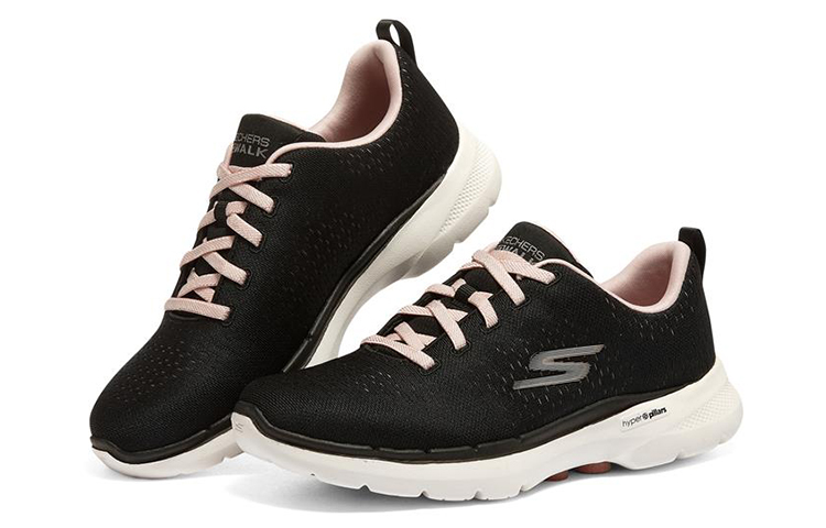 Skechers Go Walk 6 Adora ‘Black Pink White’ Women’s