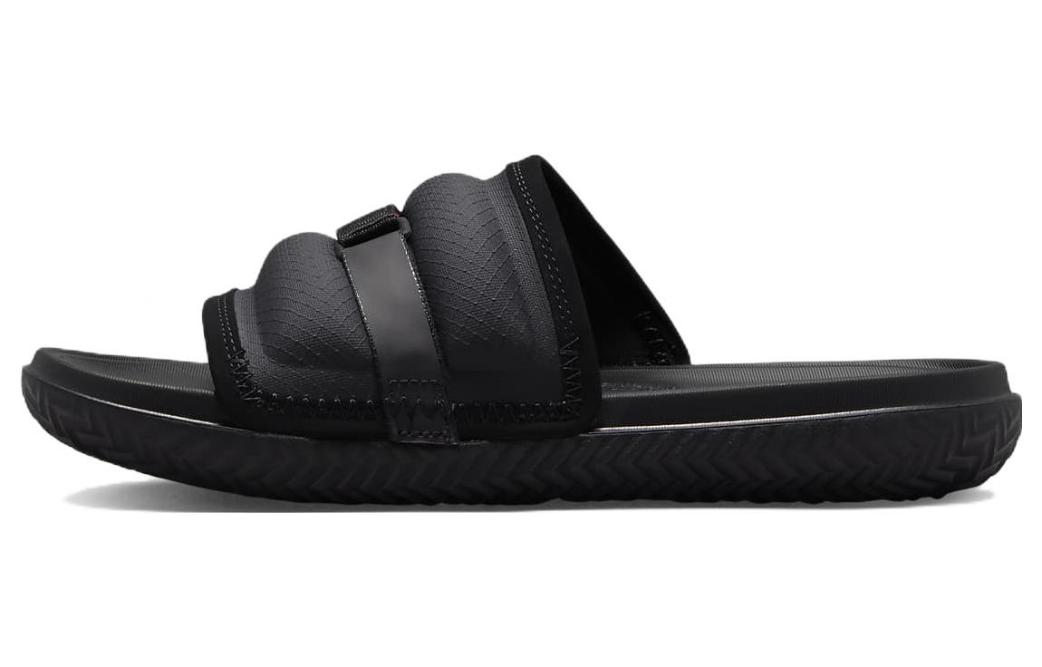 Jordan Super Play Slide Black University Red