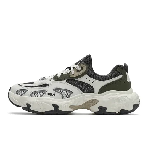 FILA TORNADO Hurricane Shoes Slip Resistant, Breathable, Lightweight Low top Casual Shoes Men's White Gray