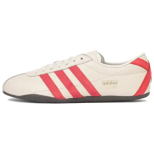 Adidas Originals Tokyo Comfortable Abrasion Resistant Low top Casual Shoes Women's White Red