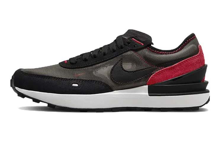 Nike Waffle One 'Flat Pewter Siren Red' Gs