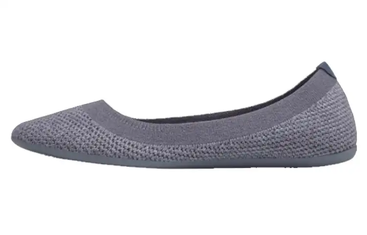 Allbirds Tree Breezers Slip Resistant Low top Sports Casual Shoes Women's Sea Shell Gray