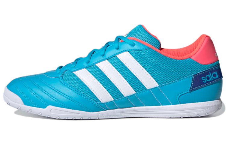 Adidas Super Sala Slip Resistant Soccer Shoes Men's Blue White