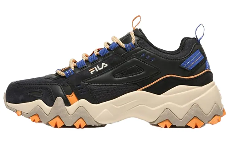 FILA Oakment Tr Low Top Running Shoes Black/Blue