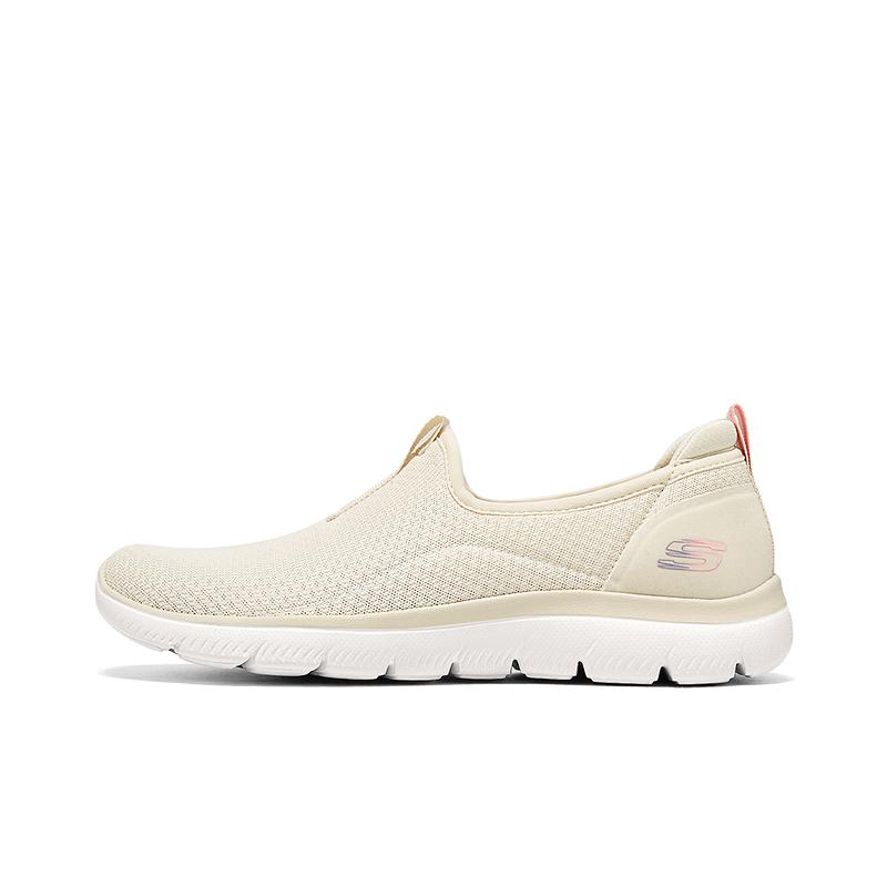 Skechers Sport Abrasion Resistant Low top Casual Shoes Women’s Beige