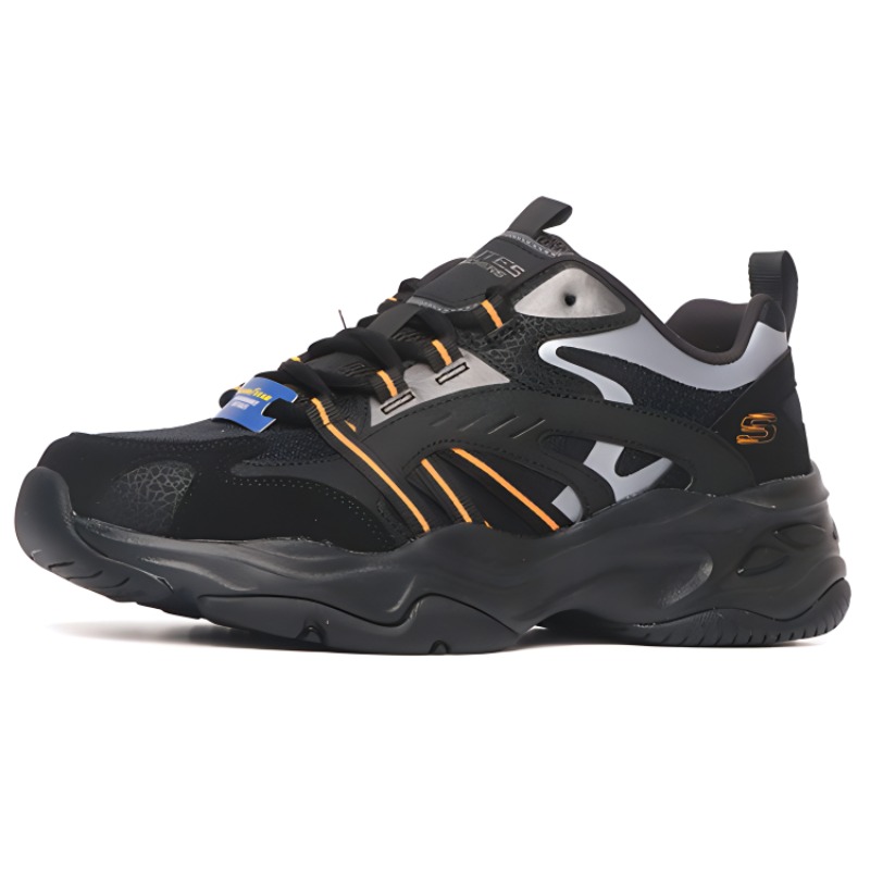 Мужские кроссовки Skechers D'Lites 4.0 (черные) — фото 3