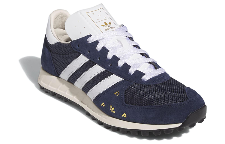 Кеды POP TRADING COMPANY x adidas originals TRX Vintage (сине-белые) — фото 3