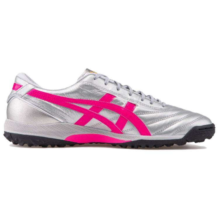 Asics C3 Soccer Shoes Unisex Silver Gray