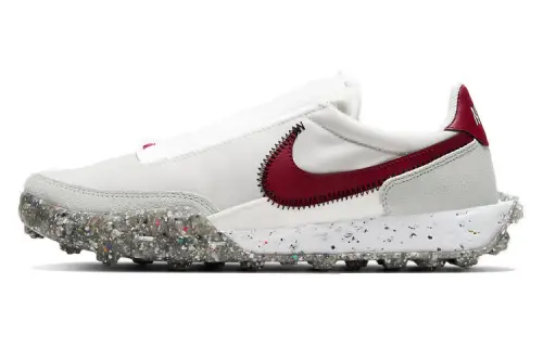 Nike Waffle Racer Crater Summit White Team Red Women's