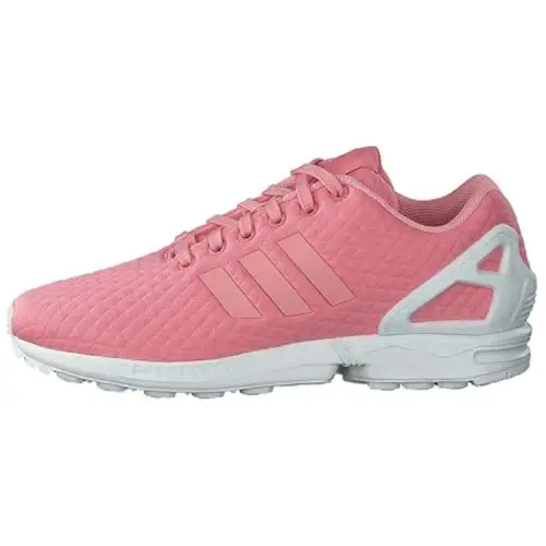 Adidas Originals ZX Flu Slip Resistant Abrasion Resistant Low top Casual Shoes Women's Pink