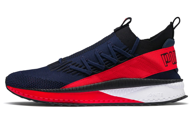 PUMA Tsugi Kai Jun Low top Casual Shoes Unisex Dark Blue Red