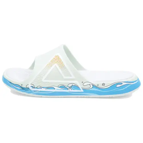 PEAK x ZUGUOSANSHALVHAIGUI Slide Slippers Men's Caribbean Blue