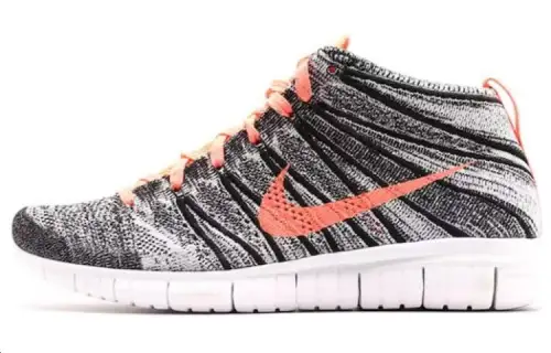 Nike Free Flyknit Chukka Black Mango Women's