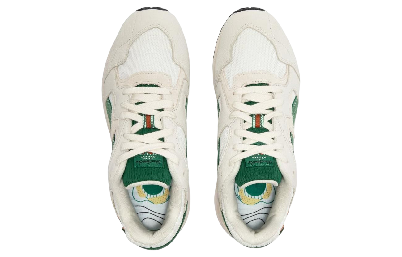 Кроссовки PUMA Prevail FG (белый / зеленый) — Белый / зелёный — фото 4