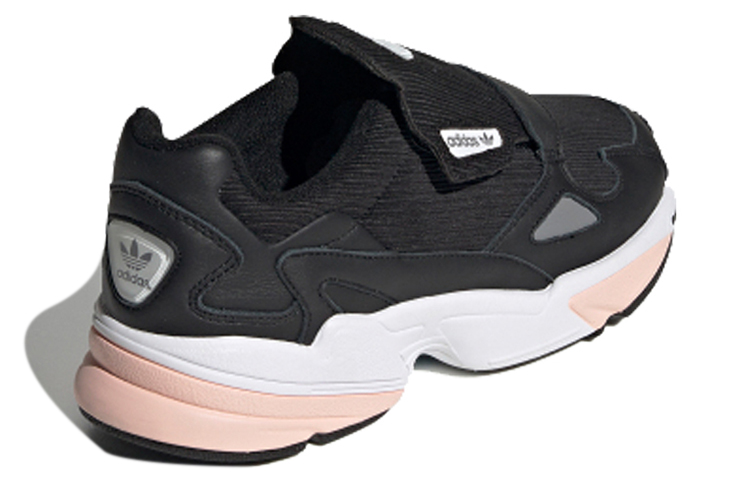 Женские кроссовки adidas originals Falcon Rx (черно-розовые) — фото 3