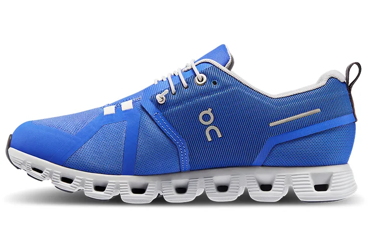 On Waterproof Fabric Abrasion Resistant Breathable Low top Casual Shoes Women's Blue Gray