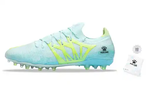 KELME Lightning 3.0 MG Multi Ground Slip Resistant Abrasion Resistant Soccer Shoes Men's Diving Green