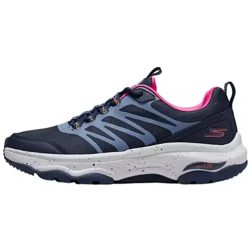 Skechers GO WALK Abrasion Resistant Coverage Low top Casual Shoes Women's Blue Pink