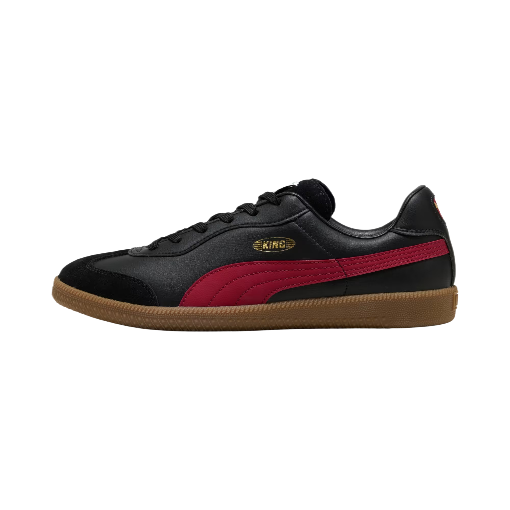 PUMA King 21 IT Abrasion Resistant Abrasion Resistant Soccer Shoes Unisex Black