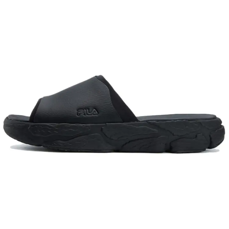 FILA Fern Slide Slippers Men's Black