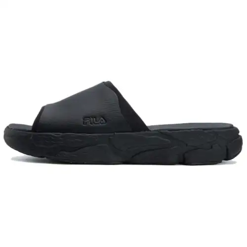 FILA Fern Slide Slippers Men's Black