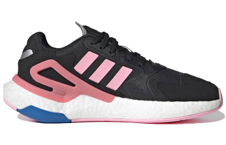 Женские кроссовки adidas originals Day Jogger (черно-розовые) — фото 2