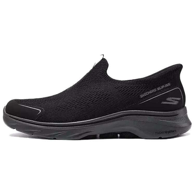 Skechers GO WALK 7 Abrasion Resistant Breathable Low top Casual Shoes Men’s Black