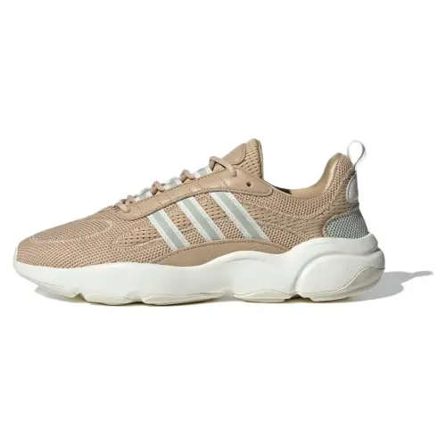Adidas Originals Haiwee Mesh Comfortable And Trendy Slip Resistant Abrasion Resistant Low top Casual Shoes Unisex Brown