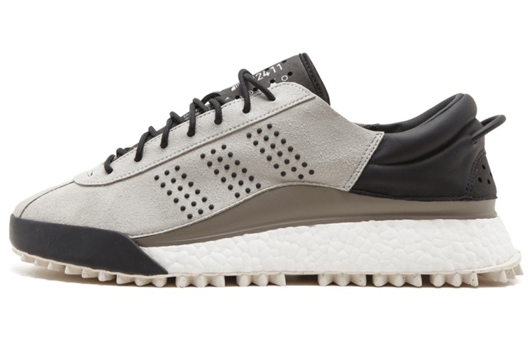 Кеды alexander wang x adidas originals Hike Low Grey (серый)