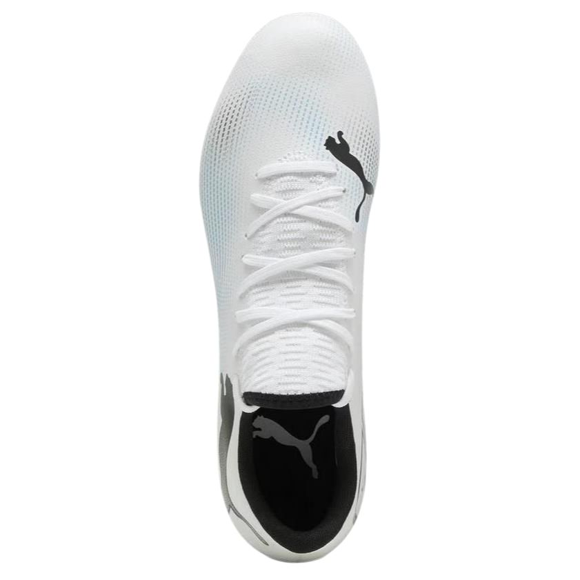 PUMA FUTURE 7 PLAY HG Hard Ground Firm Ground Soccer Shoes Men’s White Black
