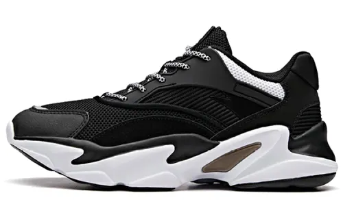 ANTA Casual Shoes Women's Low Top Black White