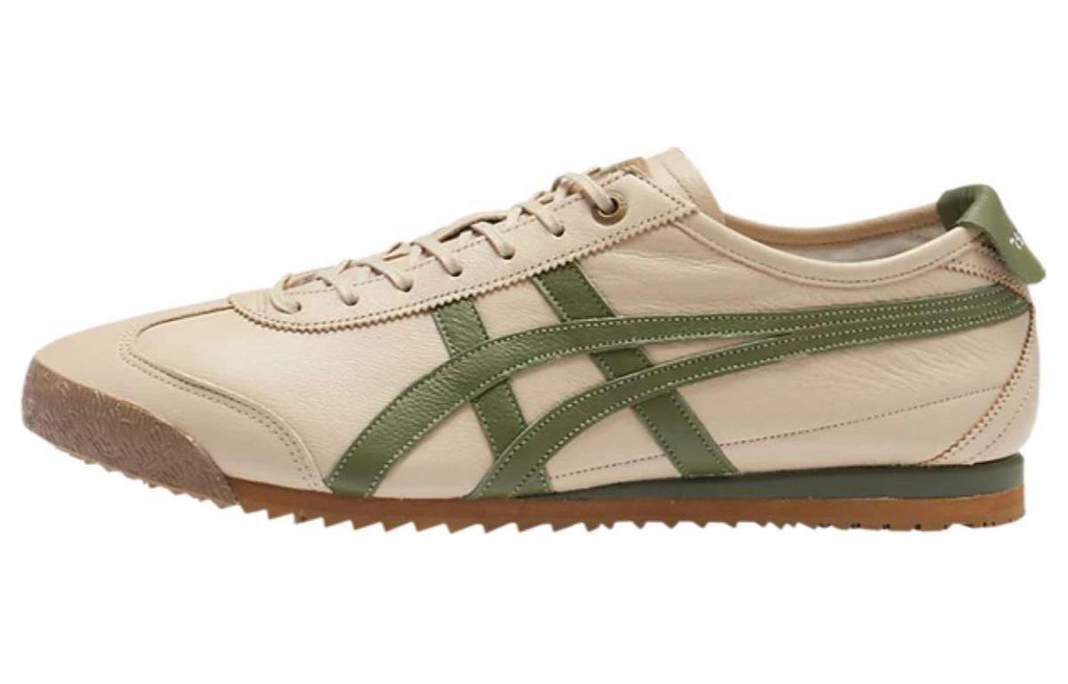 Кроссовки Onitsuka Tiger MEXICO 66 SD (бежево-зеленые)