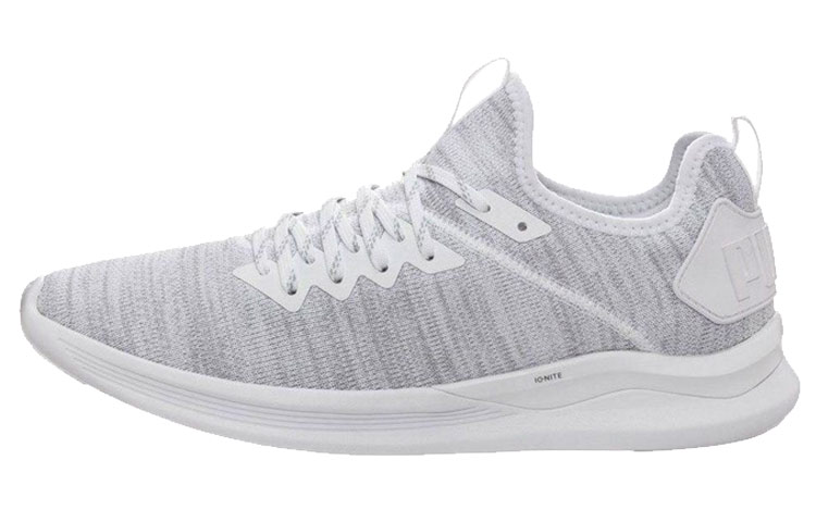 PUMA Ignite Flash Evoknit Low Running Shoes Grey Women's
