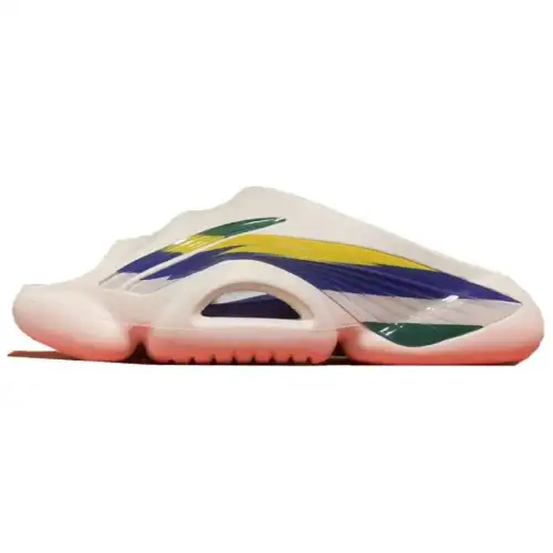 Li Ning Speed 8 Slide Slippers Unisex White Blue Yellow