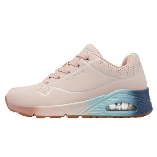 Skechers Abrasion Resistant Low top Casual Shoes Women's Cherry Blossom Pink